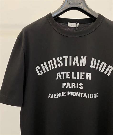 christian dior t shirt logo|christian dior long sleeve shirt.